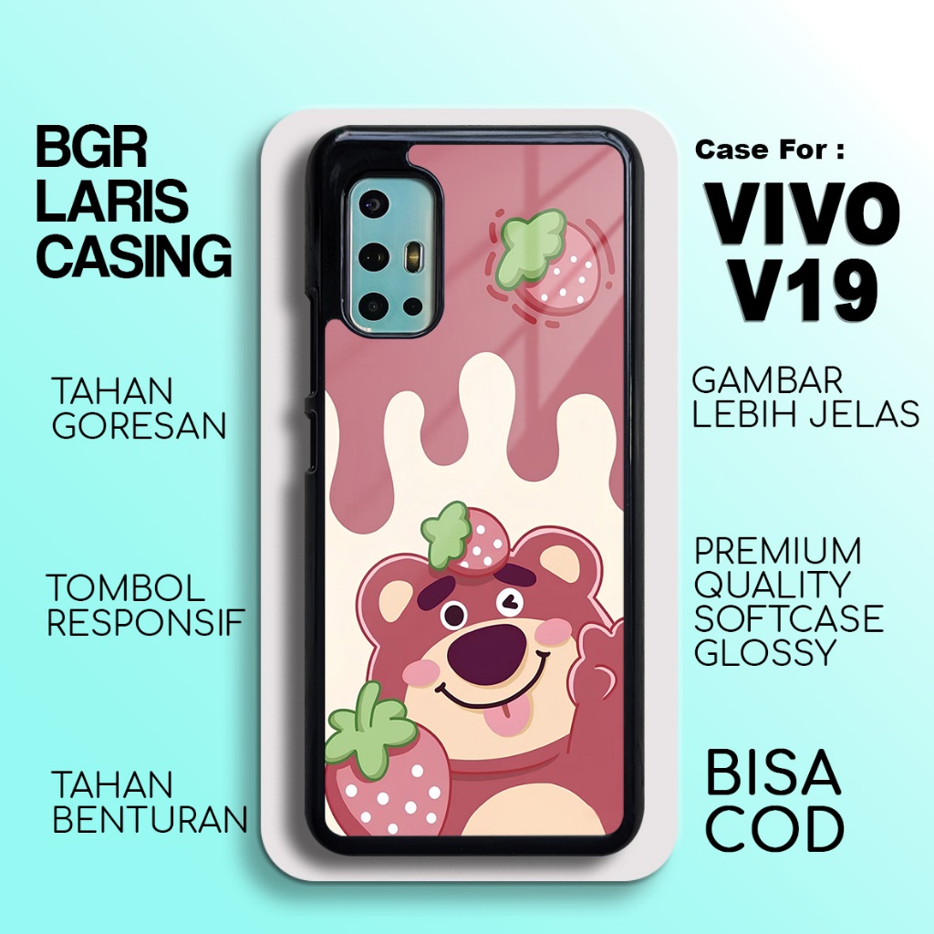Case Vivo V19 Softcase Glossy Cute Lotso Casing Vivo V19 Hardcase Glossy Kesing Vivo Terlaris Case T