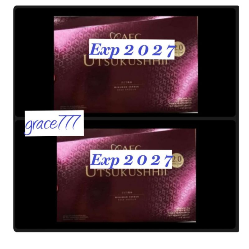 

PAKET DUO UTSUKUSHI GOLD 2.0 VERSION 8 PATEN FUNGSI UTSU AFC ORI JAPAN