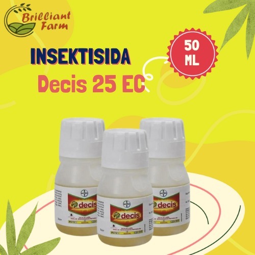 Insektisida DECIS - 100 Ml Obat pembasmi hama ulat kutu putih belalang