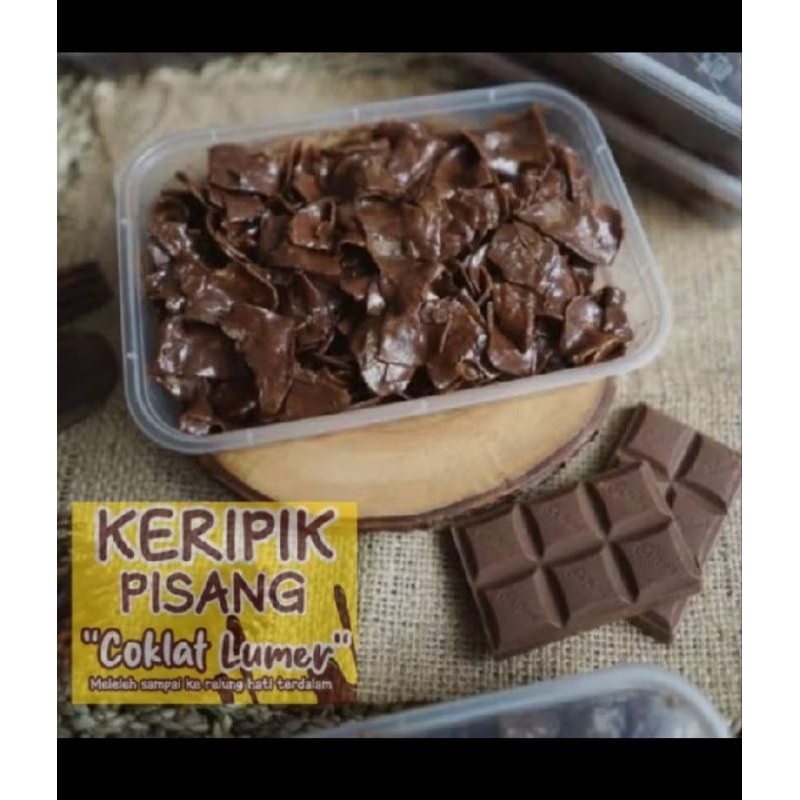

KRIPIK PISANG COKLAT LUMER HARGA PROMO 6 VARIAN RASA