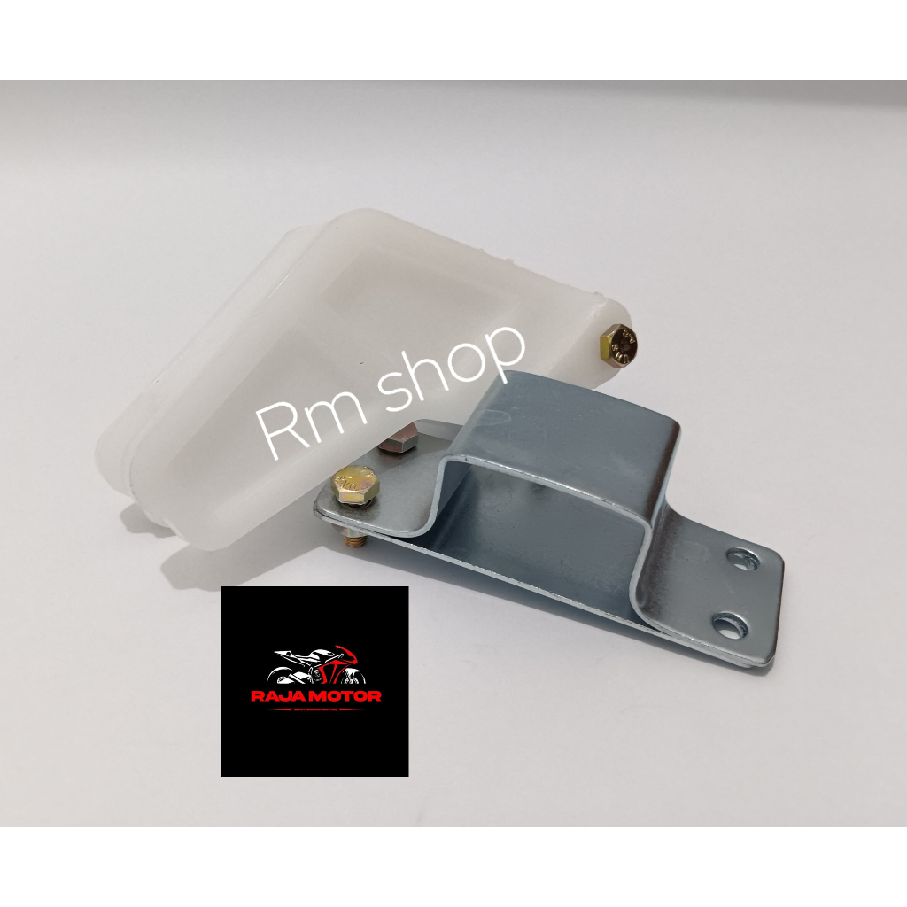 stabilizer tensioner tahanan rantai motor universal + breket bebek sport trail klx