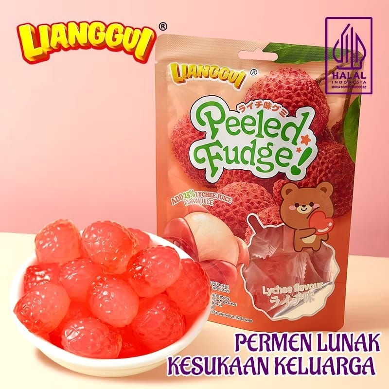 

[1 Pack] Permen Lunak Kupas || Permen Kupas Strawberry Leci Anggur Mangga