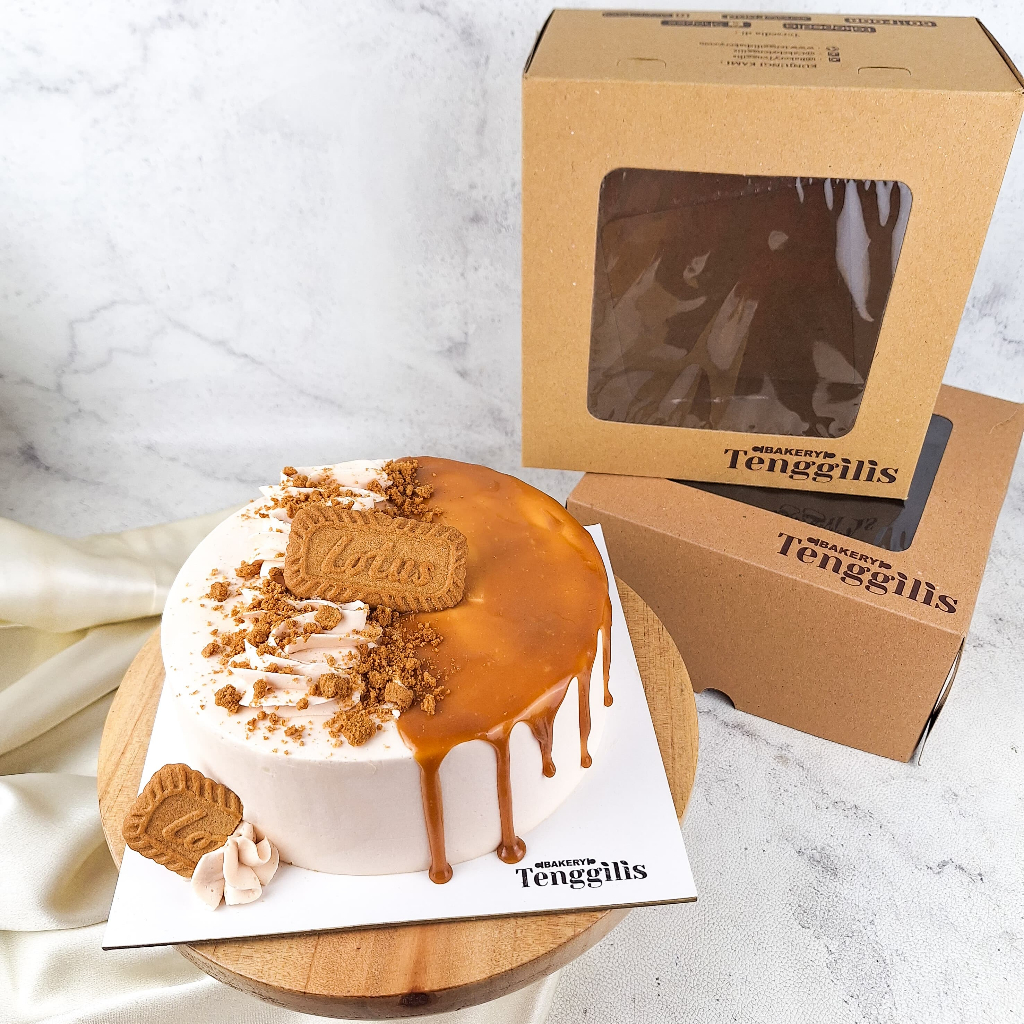 

SURABAYA SAJA [FREE TOPPER] Just Biscoff Cake Tart