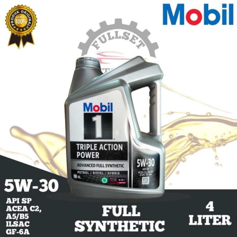 MOBIL 1 5W-30 ADVANCED FULL SYNTHETIC (4liter)