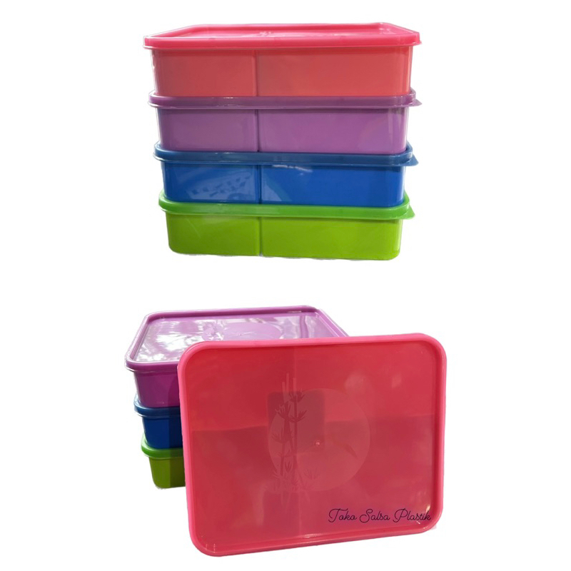 Kotak makan 5 sekat/Lunch Box/Ompreng makan/Kotak bekal anak