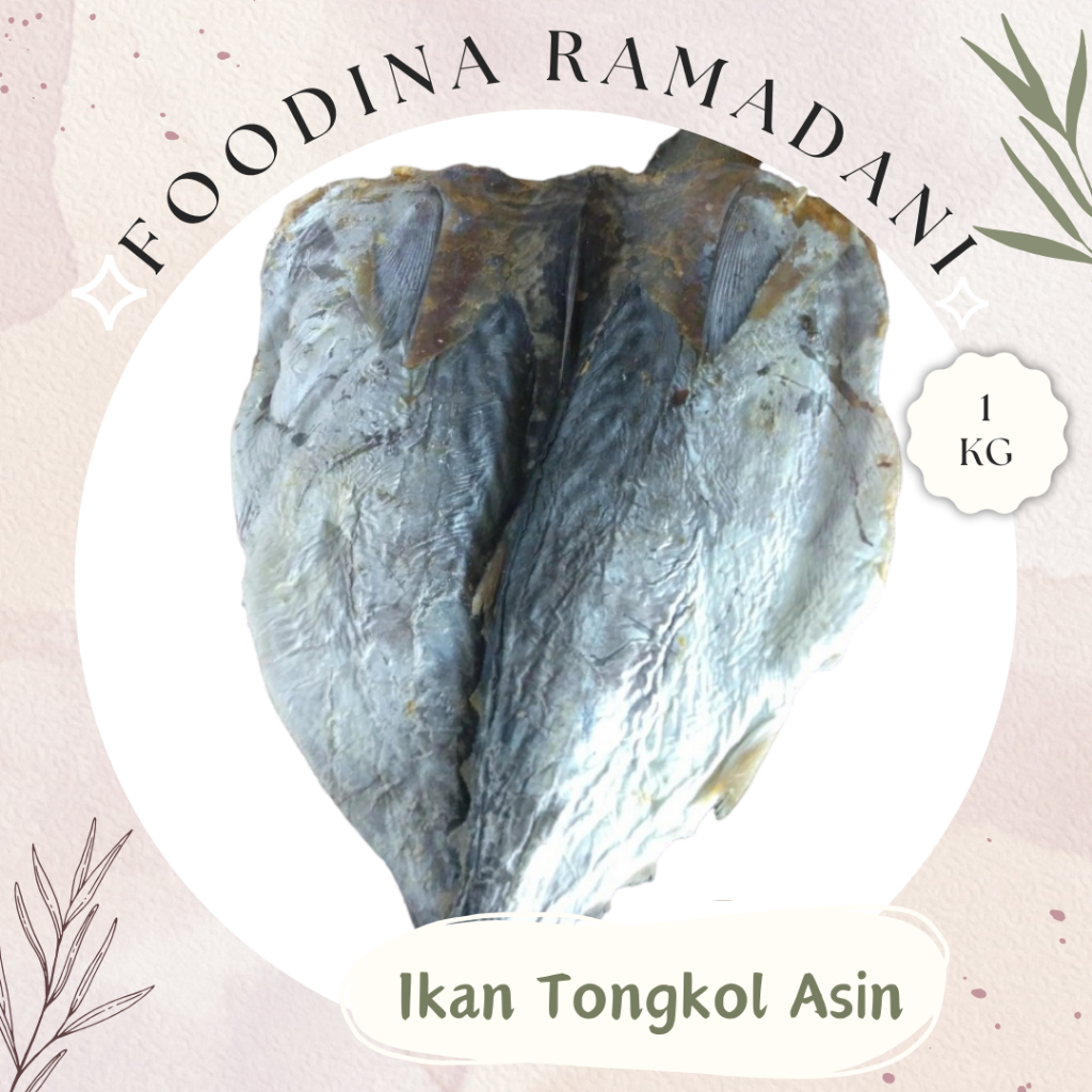 

IKAN TONGKOL Utuh Ikan Asin - Salted Fish Fresh [ Berat 1.000gr ] Harga Per KG