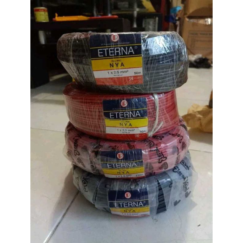 Kabel Eterna 50 meter NYA 2,5
