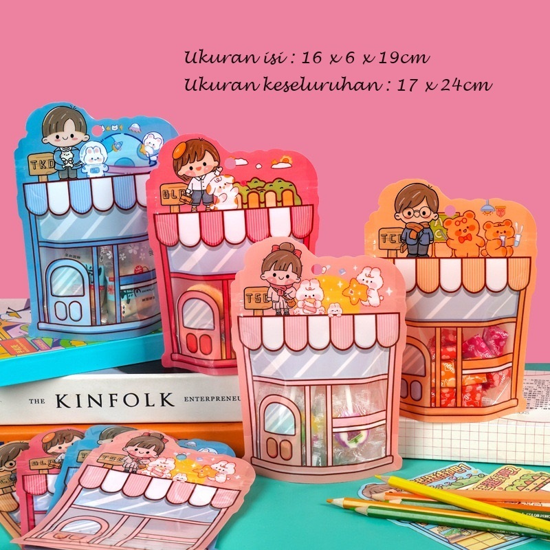 

Plastik Klip Snack / Bingkisan Plastik ziplock / Tas Plastik Souvenir