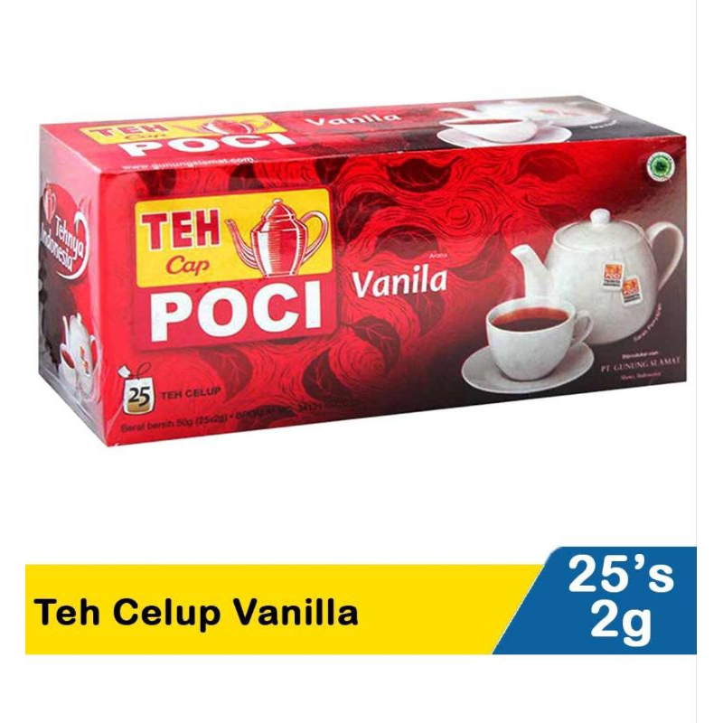 

Teh Celup Poci Aroma Vanilla 25bags