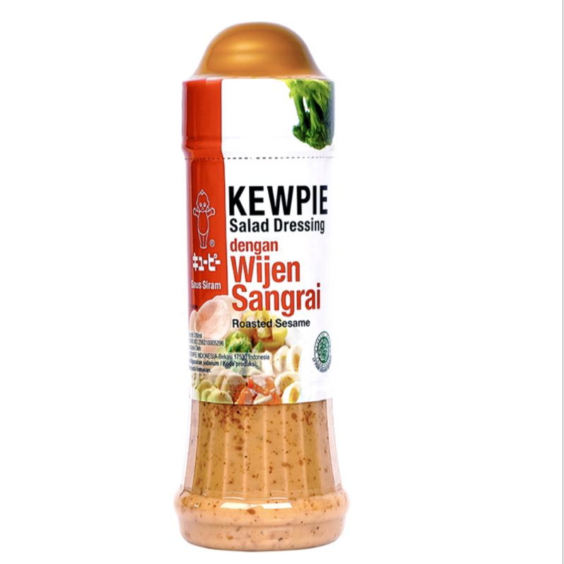 

KEWPIE Salad Dressing Wijen Sangrai Botol 200 ml