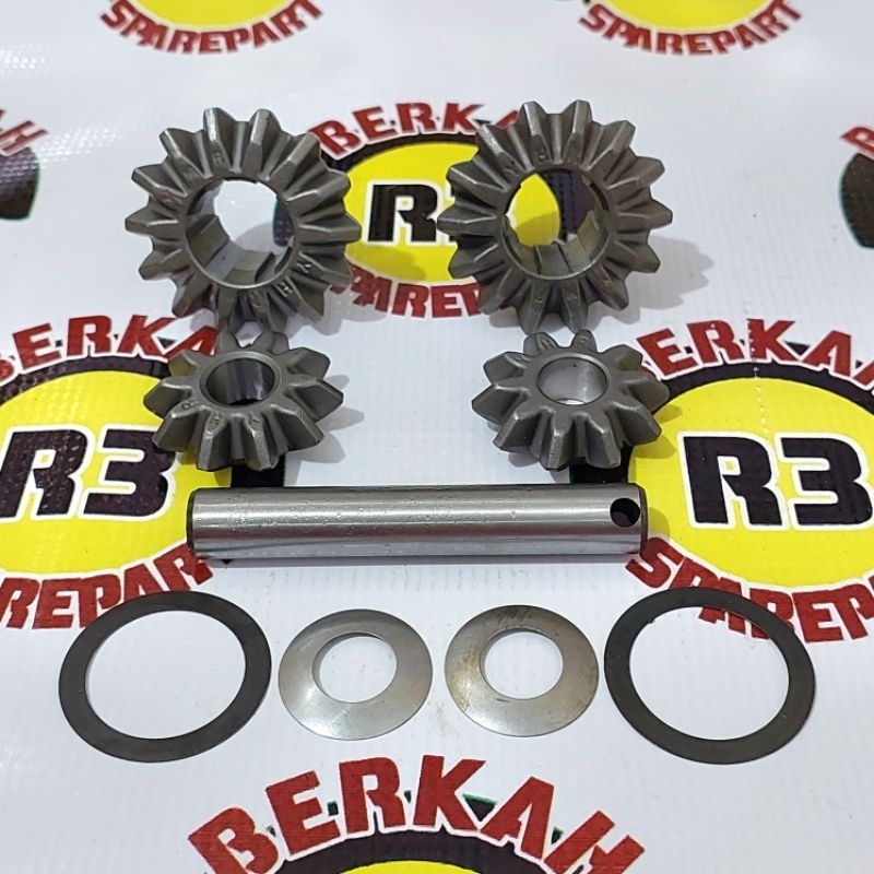 Gear gir gigi gardan belakang set Viar Kaisar 14:10 planet gear gir gardan set motor roda tiga -Sedi
