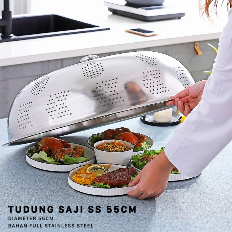 TUDUNG SAJI STAINLESS STEEL