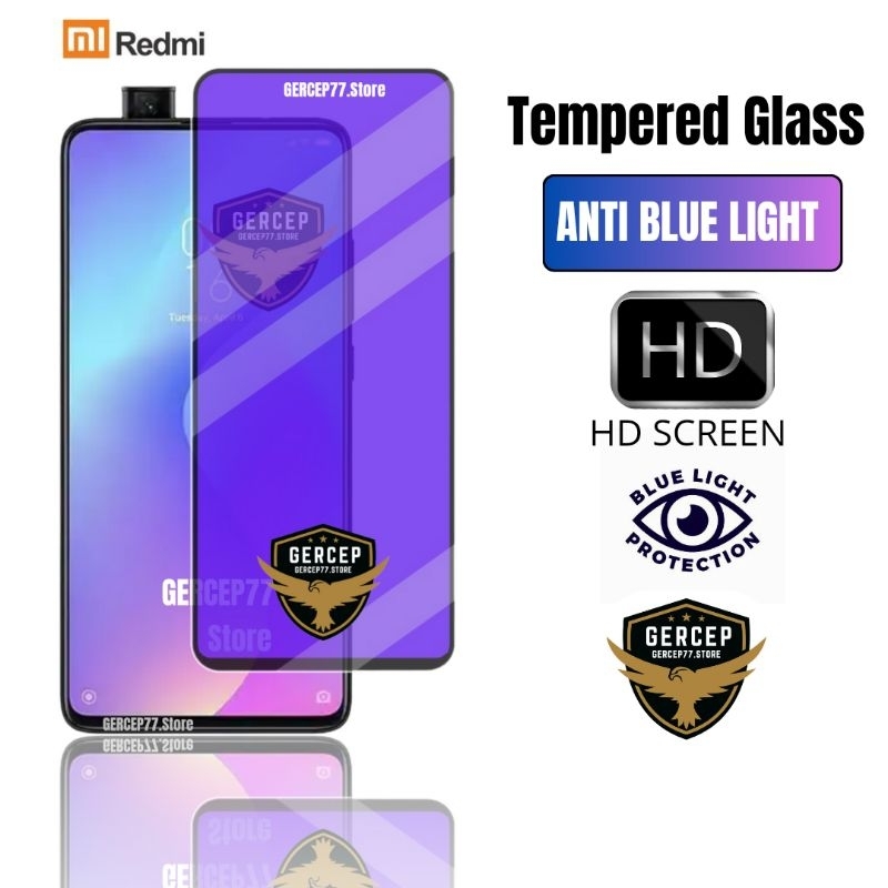 Anti Blue Light Tempered Glass Xiaomi Redmi K40 K40 Pro K40 Pro Plus K40S K40 Gaming
