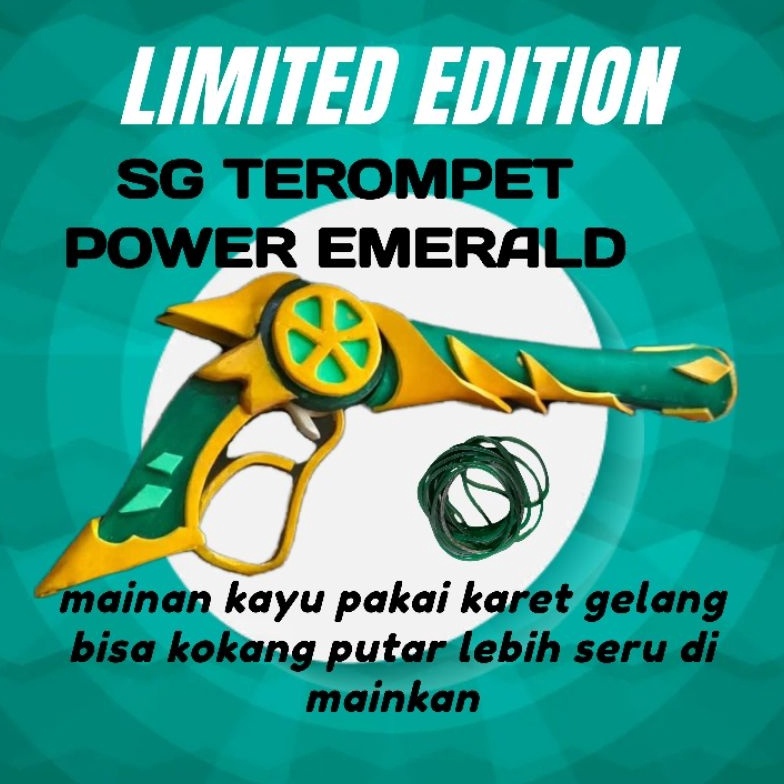 mainan kayu sg terompet mainan sg karet gelang Berkualitas