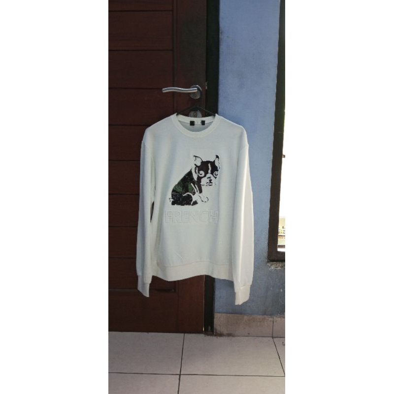 GIVENCHY - Crewneck Sweater Sweatshirt French Bulldog
