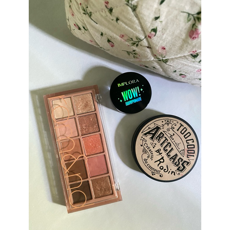 [PRELOVED] Too Cool For School Artclass by Rodin shading & Better Than Palette Eyeshadow