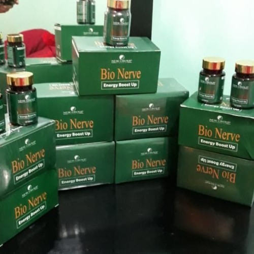 1 BOX (Isi 6 Botol) Bio Herbal Nerve Nervee 100% Original Malaysia