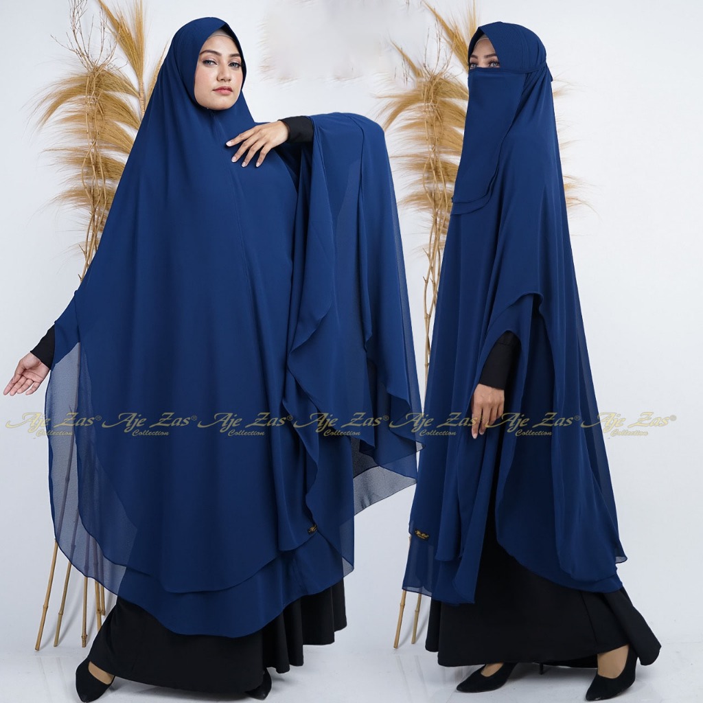 Hijab Syari Jumbo Pet Antem Kode GERNI Bahan Ceruty Babydoll Premium By Ory AjeZas Collection