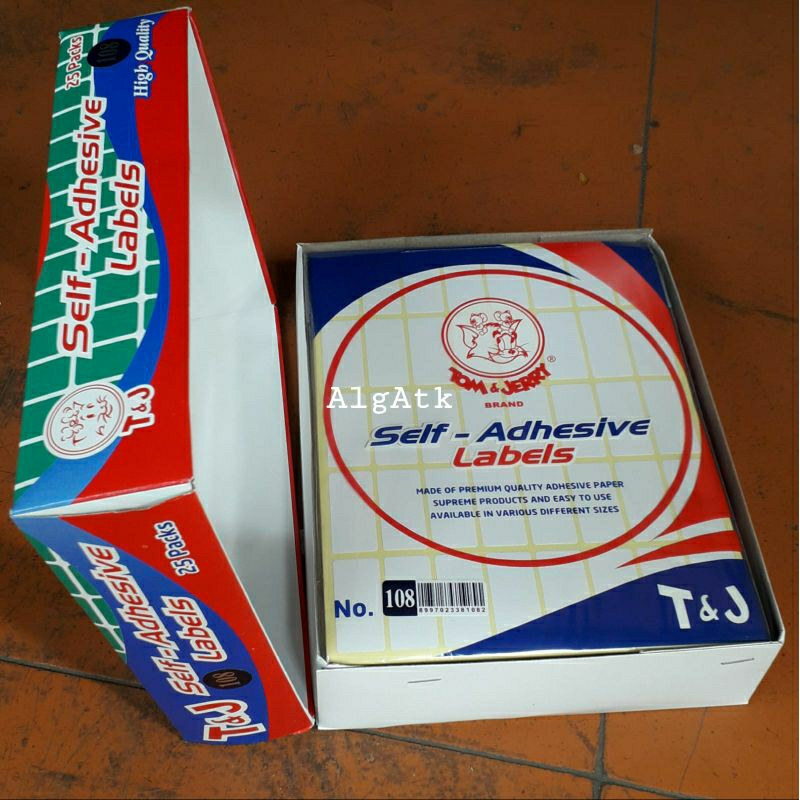 

Label Stiker Tom & Jerry No.108(Harga untuk 1 kotak)