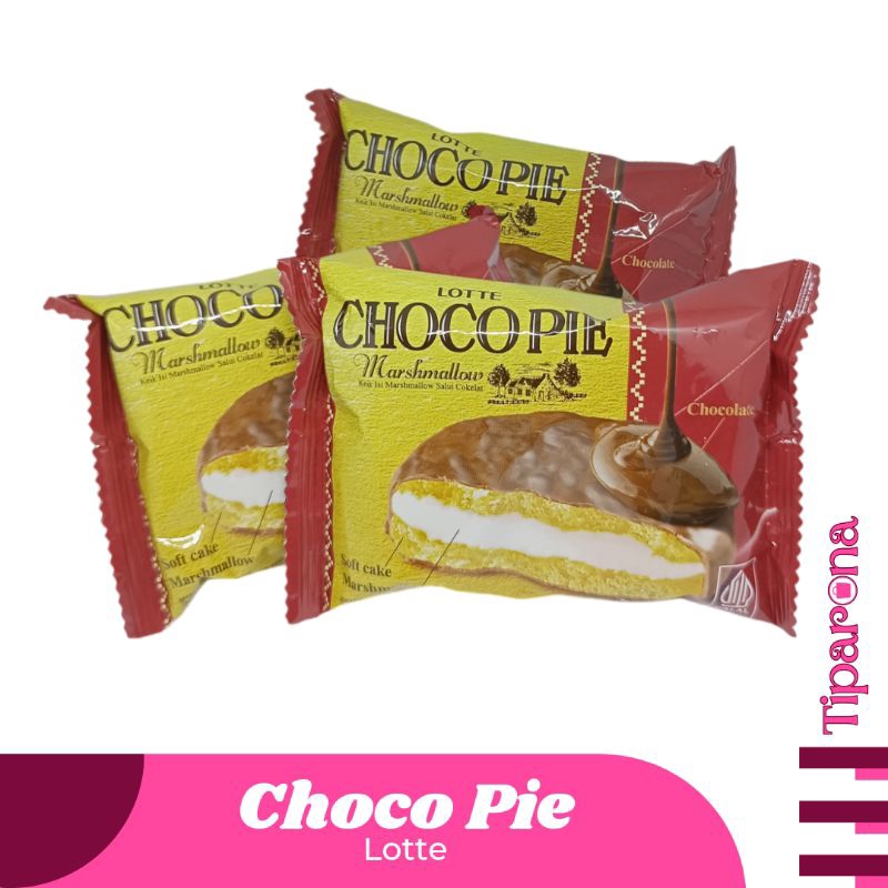 

Lotte Choco Pie Marshmellow Chocolate