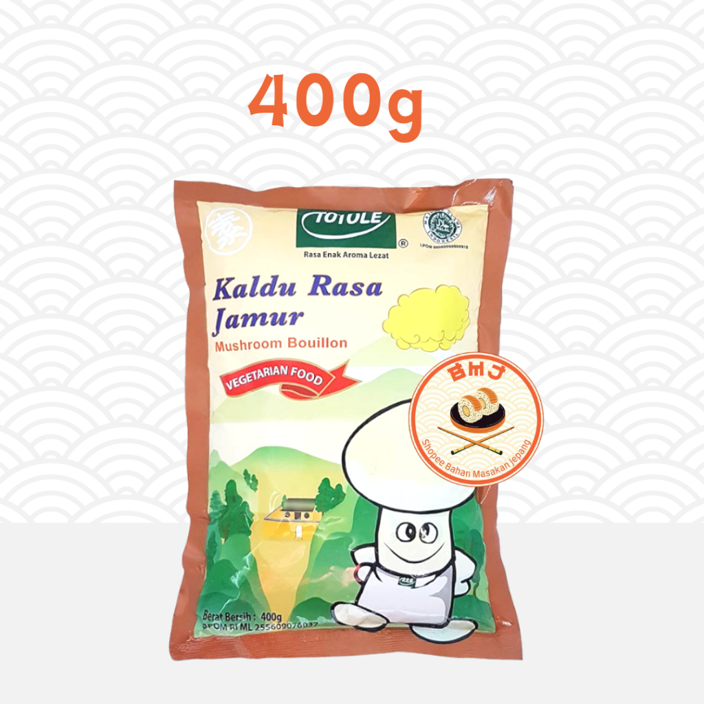 

Totole Kaldu Jamur Vegan Food 400 gram