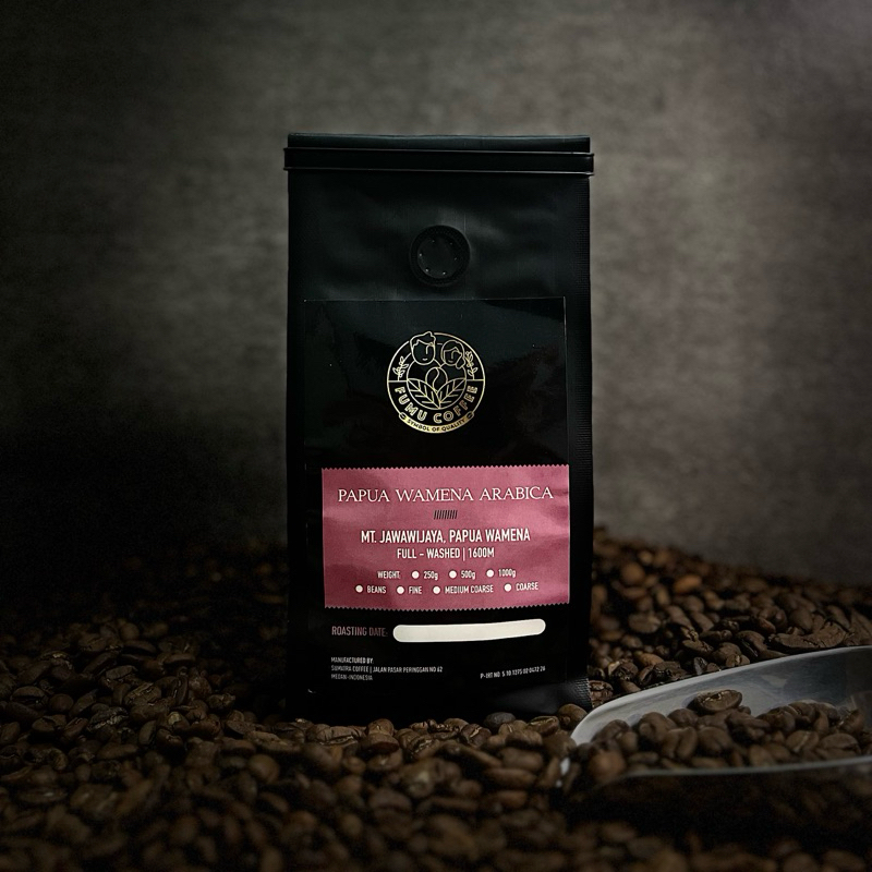 

Papua Wamena Arabika 100% Arabika/500g