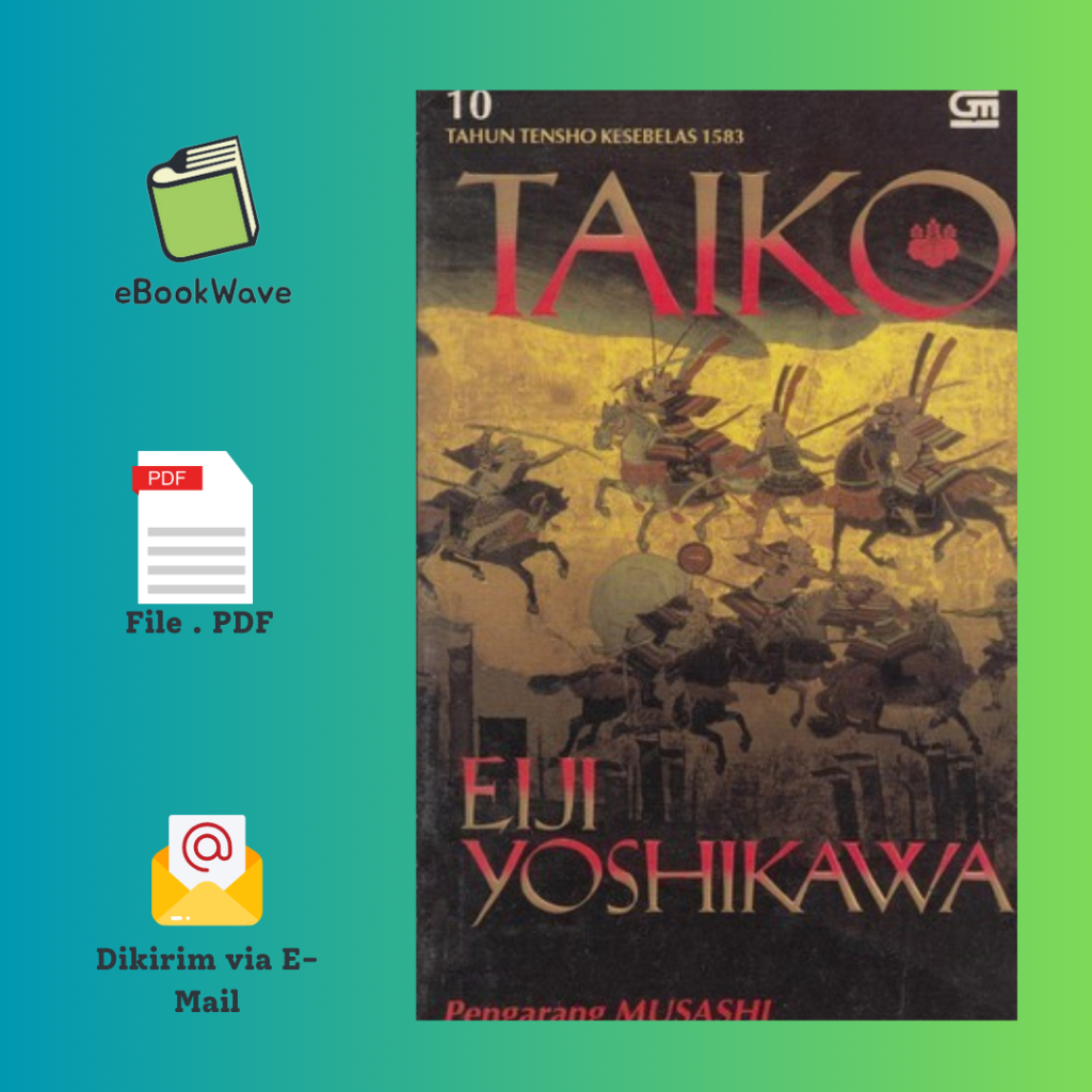 

Taiko (10 buku) by Eiji Yoshikawa Book BEST SELLER (Bahasa Indonesia)