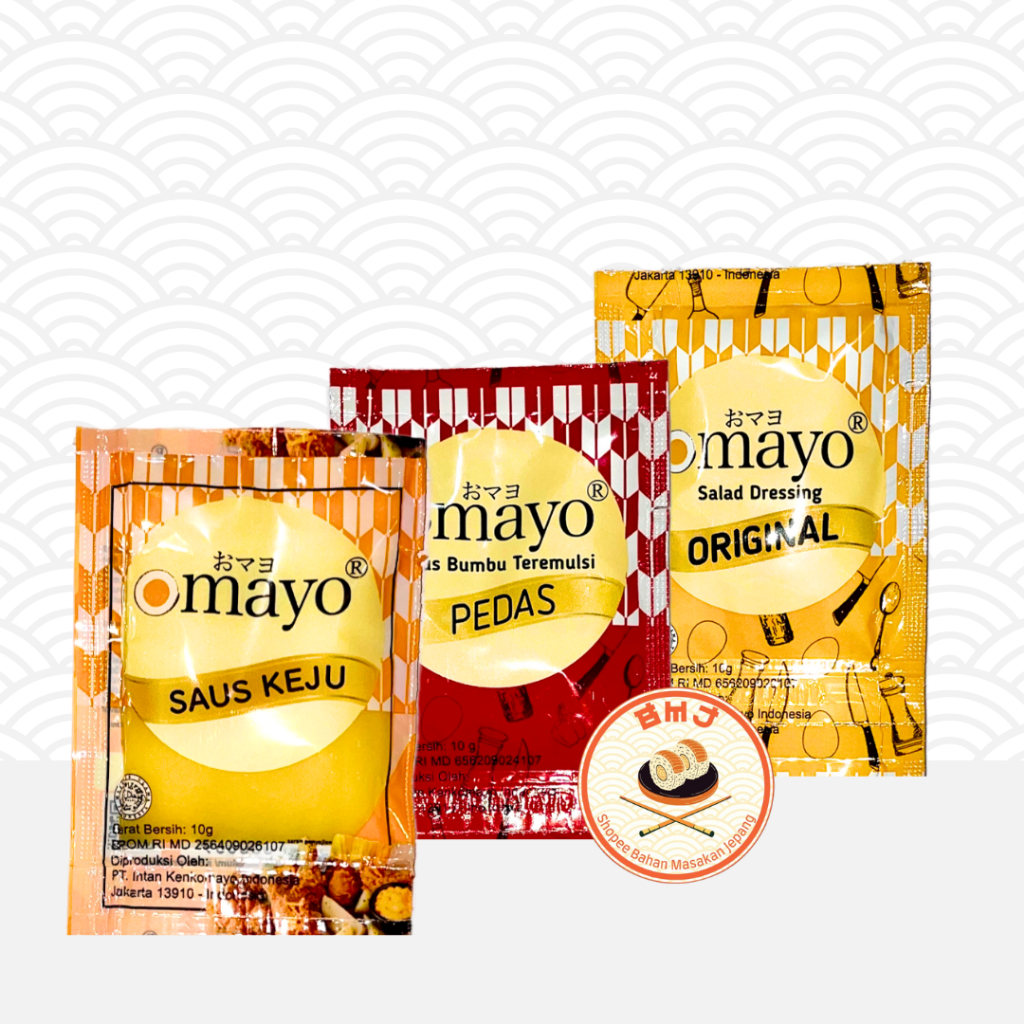 

OMAYO Pedas Keju Original Sachet 1 pcs 10g | omayo pedas | Mayonaise original