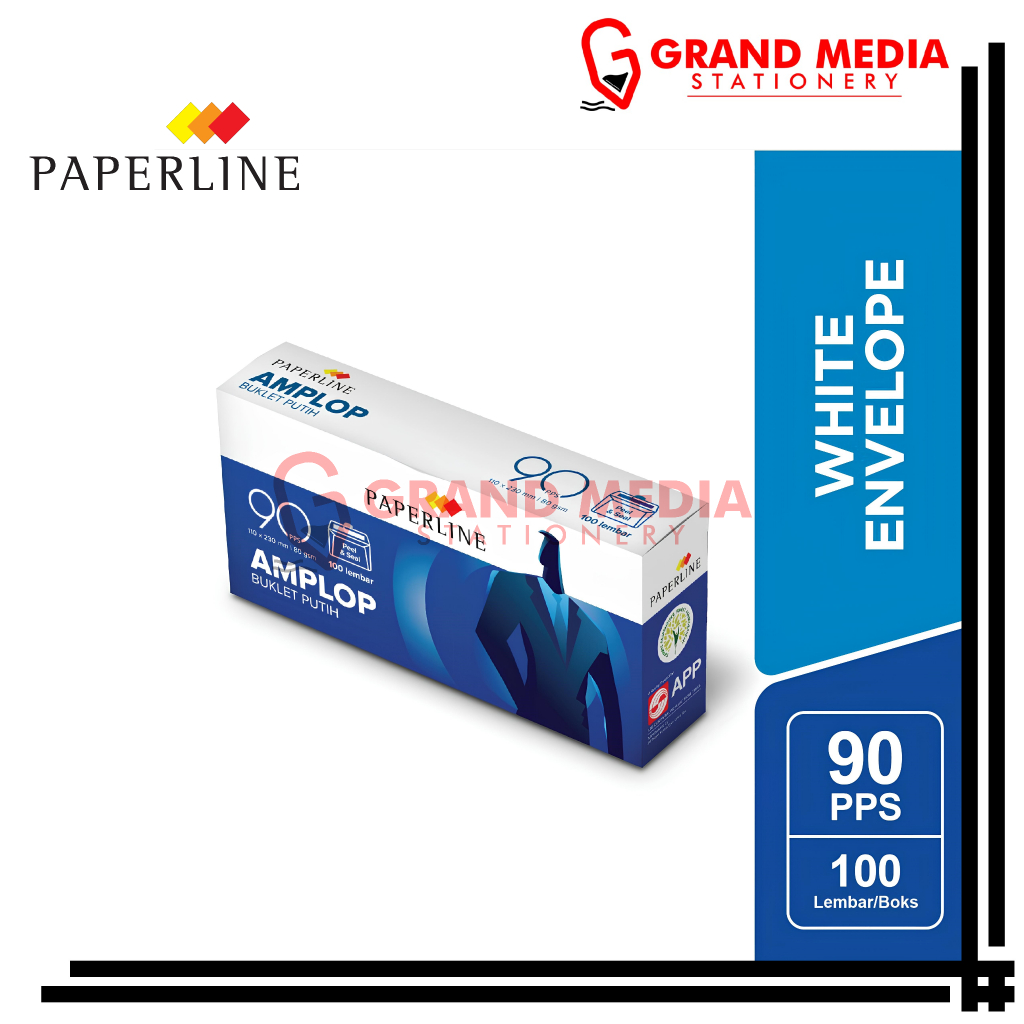 

[GRAND MEDIA] AMPLOP PAPERLINE 90 PPS 80 GSM