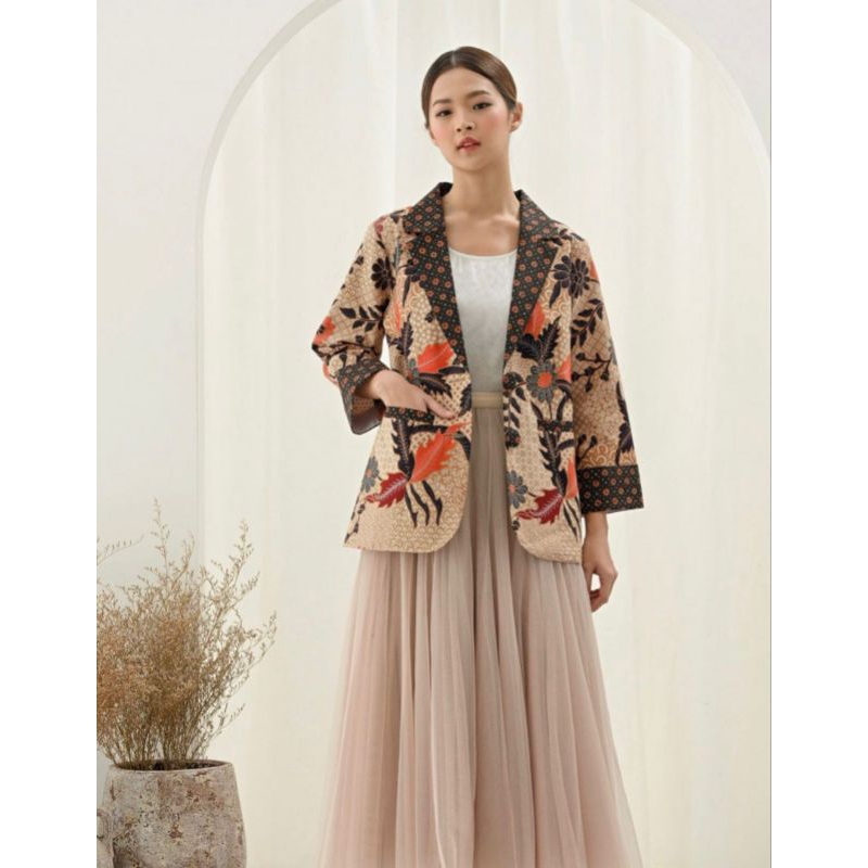 BLAZER WANITA BATIK BY INDONESIA BUTIK