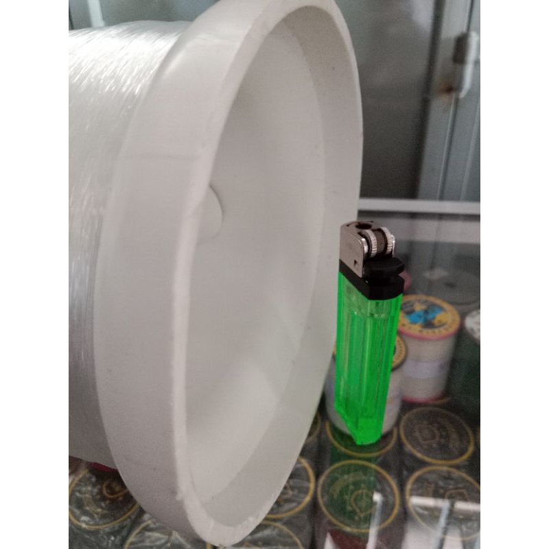 Bladu Tebal 4 inch plus Senar Penatar Layangan bahan bening pancing