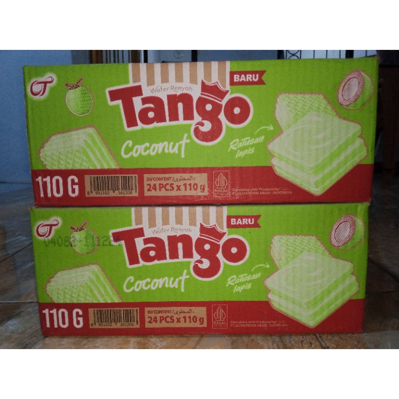 

[GROSIR!!!] Wafer Tango 1 DUS isi 24pcs - Coconut 110gr