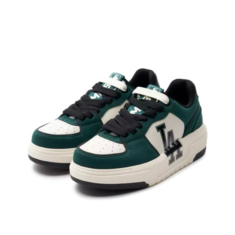 MLB Chunky Liner Basic SD LA Dodgers Sneakers Shoes Green