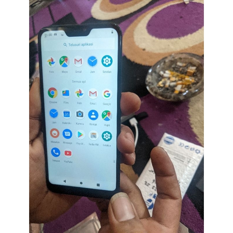lcd mia2 lite/redmi 6 pro ORI copotan minus dikit