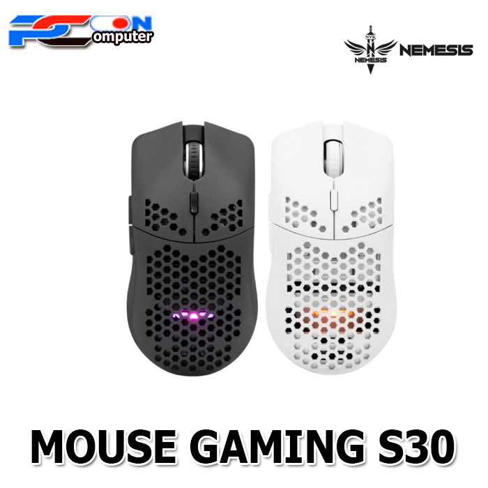 NYK Nemesis S30 Wireless Gaming Mouse with Honeycomb