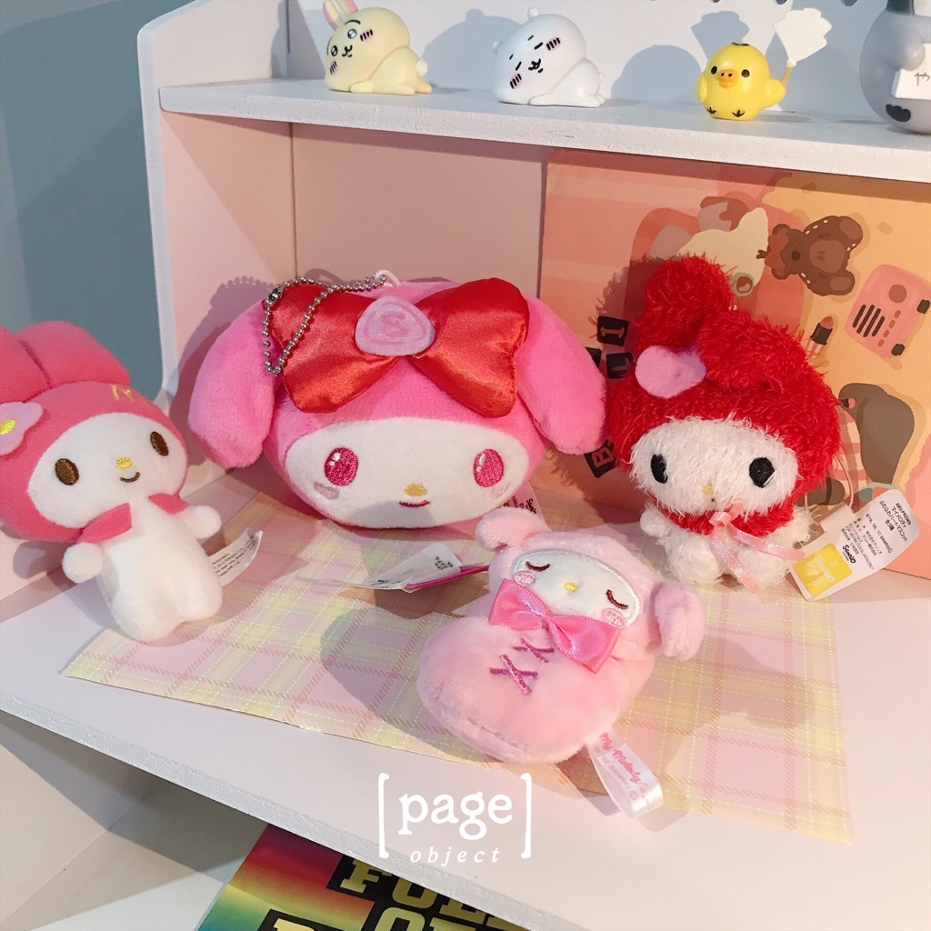 My Melody Sanrio Edition 2  - Plush Doll Boneka Keyring Ganci Keychain