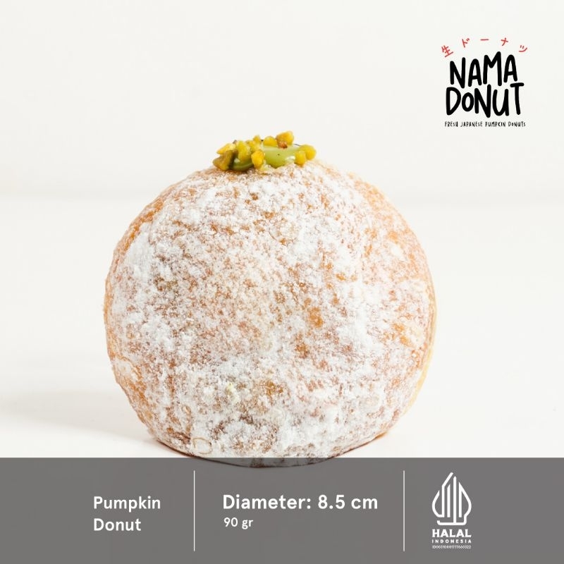 

Pistachio Cream Pumpkin Donut