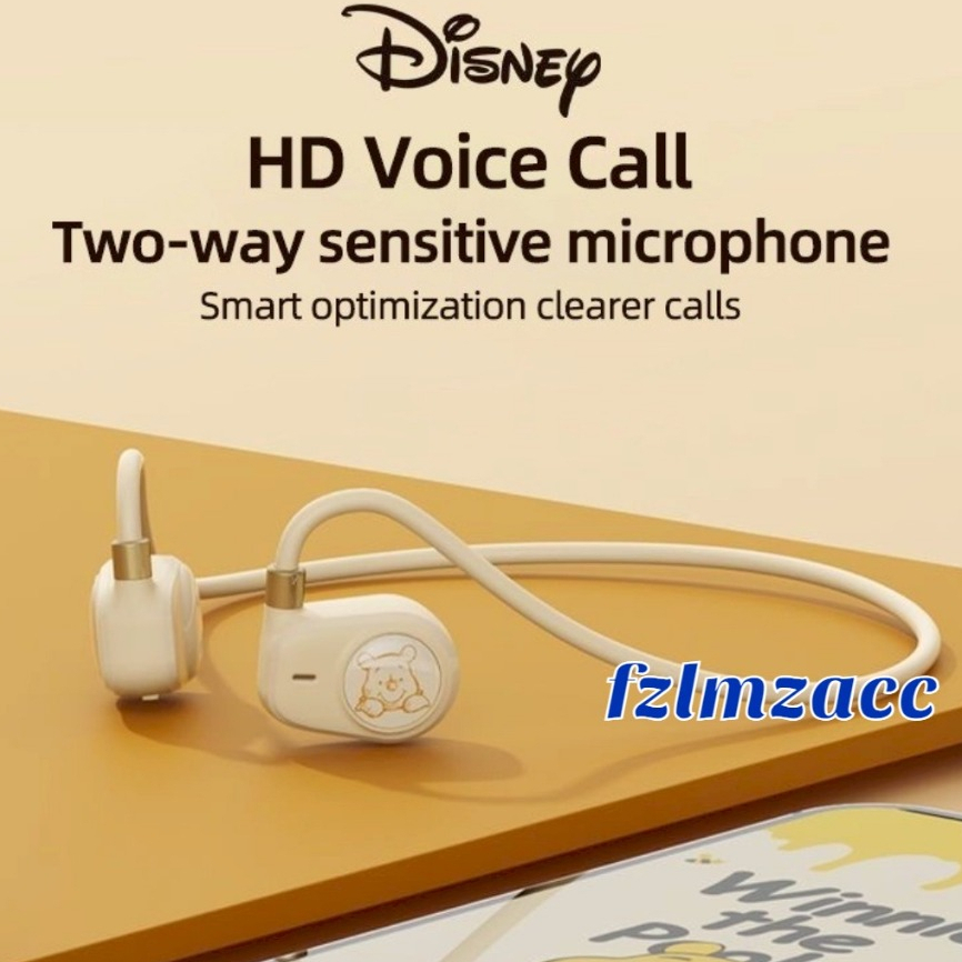 Disney Air Conduction Earphones Bluetooth Sports Headset QS-Q2