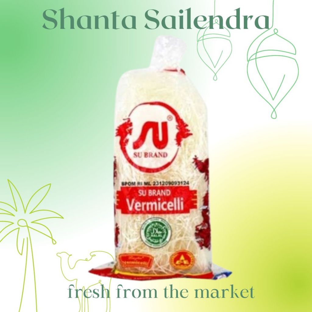 

VERMICELLI SU BRAND BIHUN BERAS THAILAND 250 GRAM