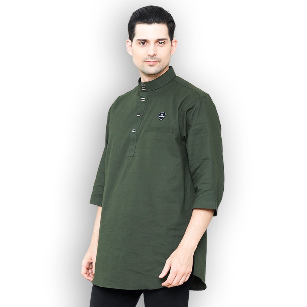 Baju Koko Kurta Pria Premium Albuchori Abu Bakar