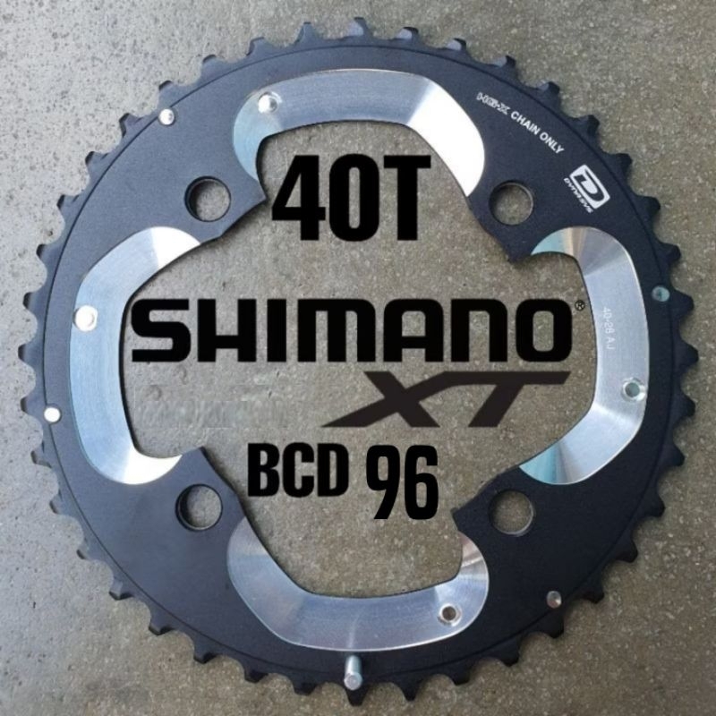 Chainring Shimano XT 40T BCD 96 Chain Ring