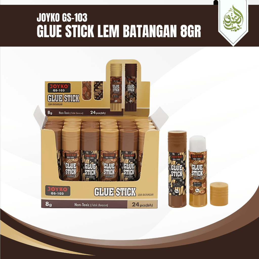 

Glue Stick Joyko GS-103 Motif Batik | Lem Kertas Batangan 8Gr [PCS]