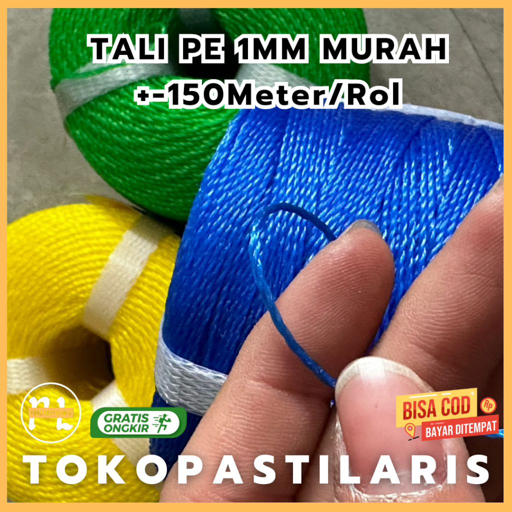 

TALI LATO/TAMBANG PE 1MM-2.5MM MURAH BERKUALITAS
