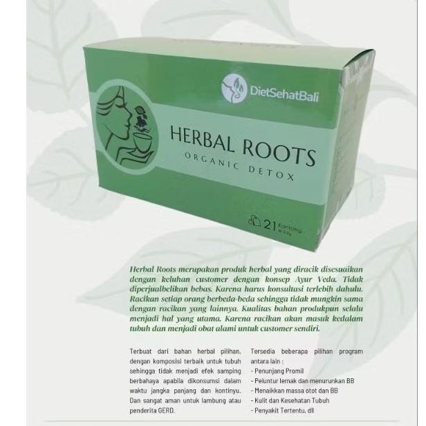 

Herbalroots Khusus Pesanan