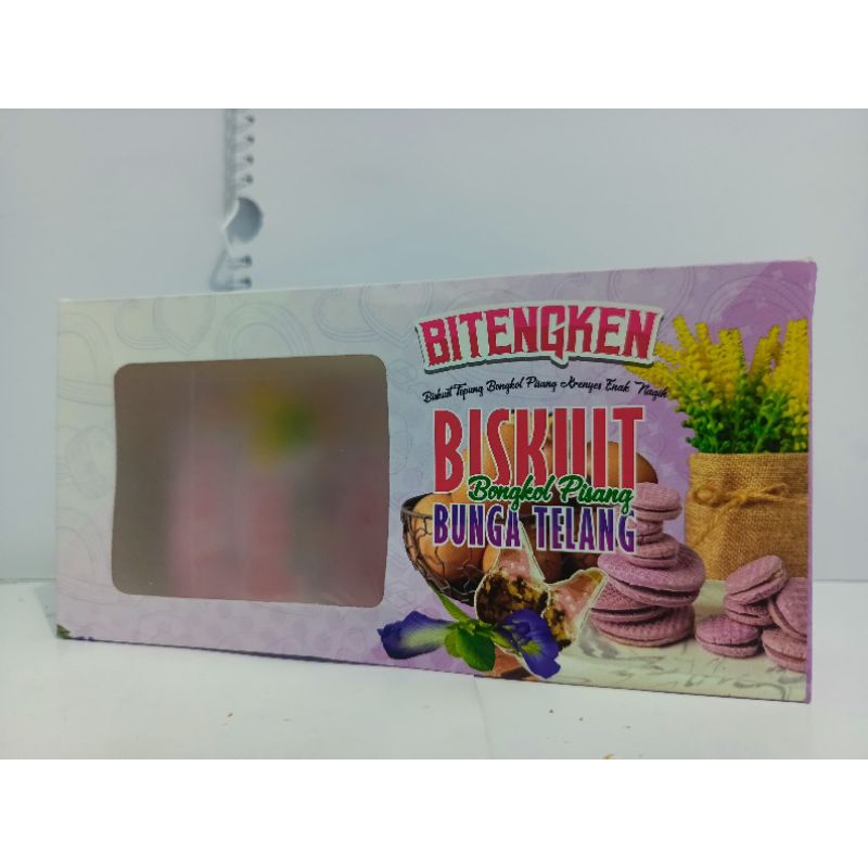 

Bitengken "Biskuit tepung bonggol pisang Krenyes enak nagih