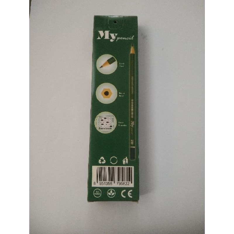 

1 Lusin / 12 Pcs Pensil 2B