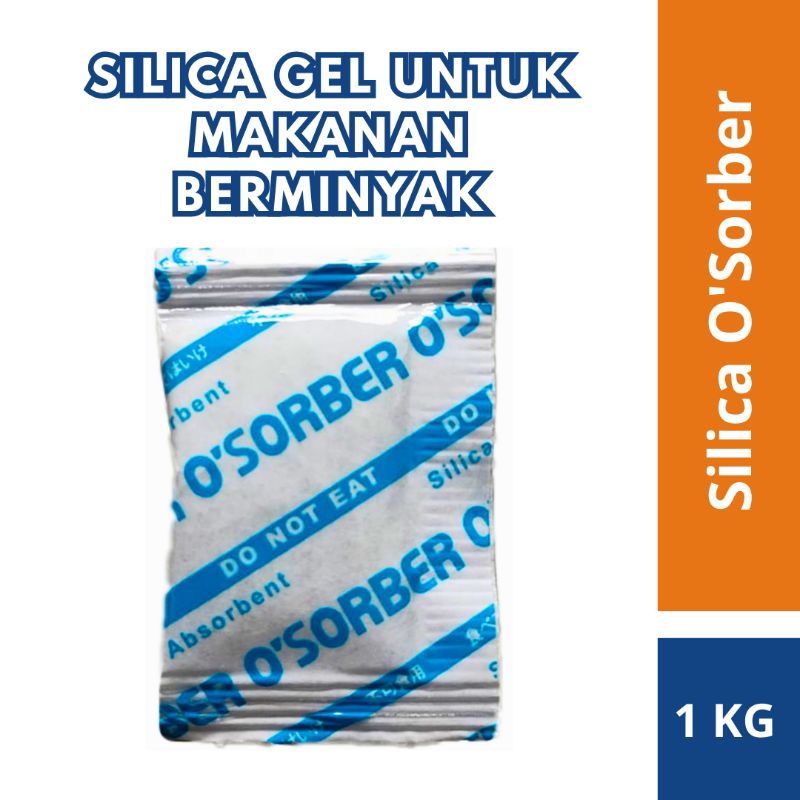 [1 KG] Silica Gel Oxy Food Grade Tahan Minyak Makanan Silika Gel untuk makanan berminyak