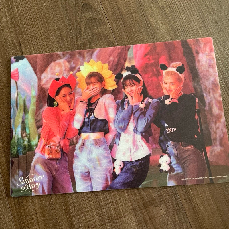 Blackpink mousepad - summer diary in everland 2021 [jennie jisoo rosé lisa rose]