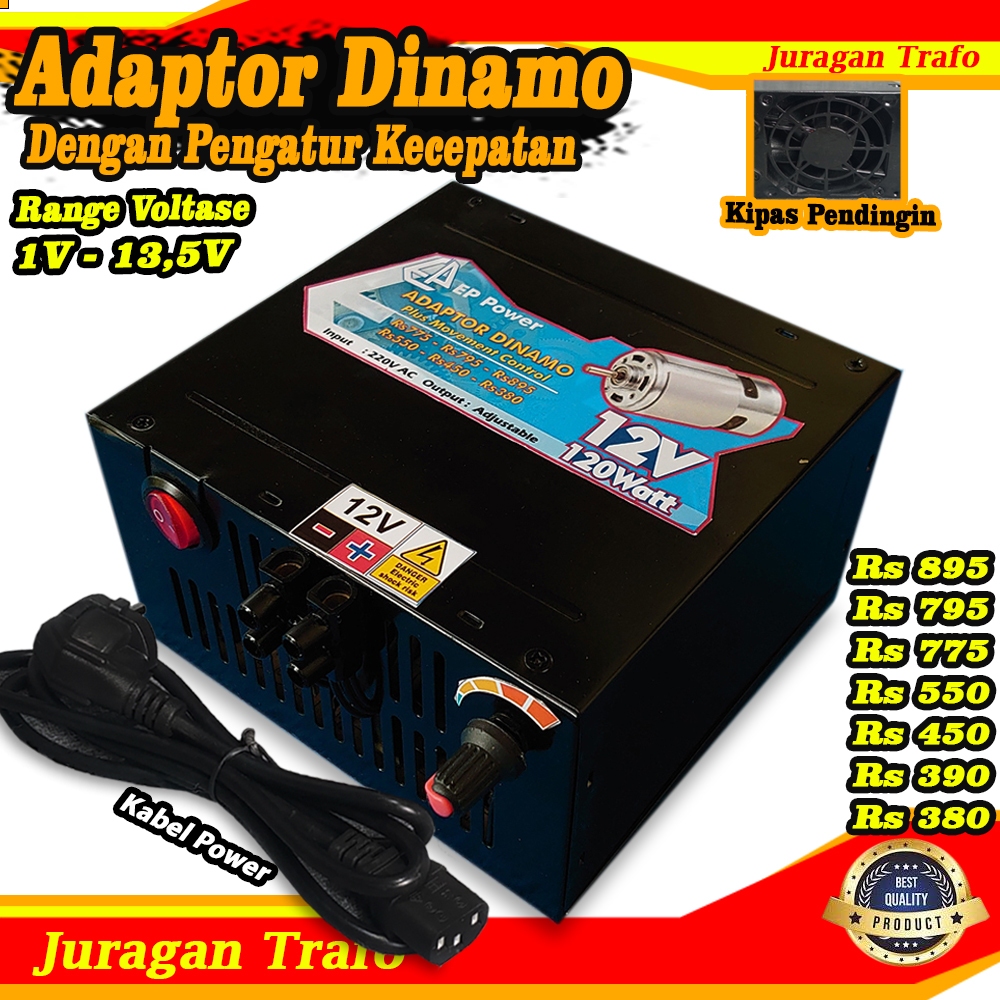 ADAPTOR untuk Dinamo RS-775 RS-795 RS-895 RS-380 RS-445 RS-450 RS-550 dan sejenis nya