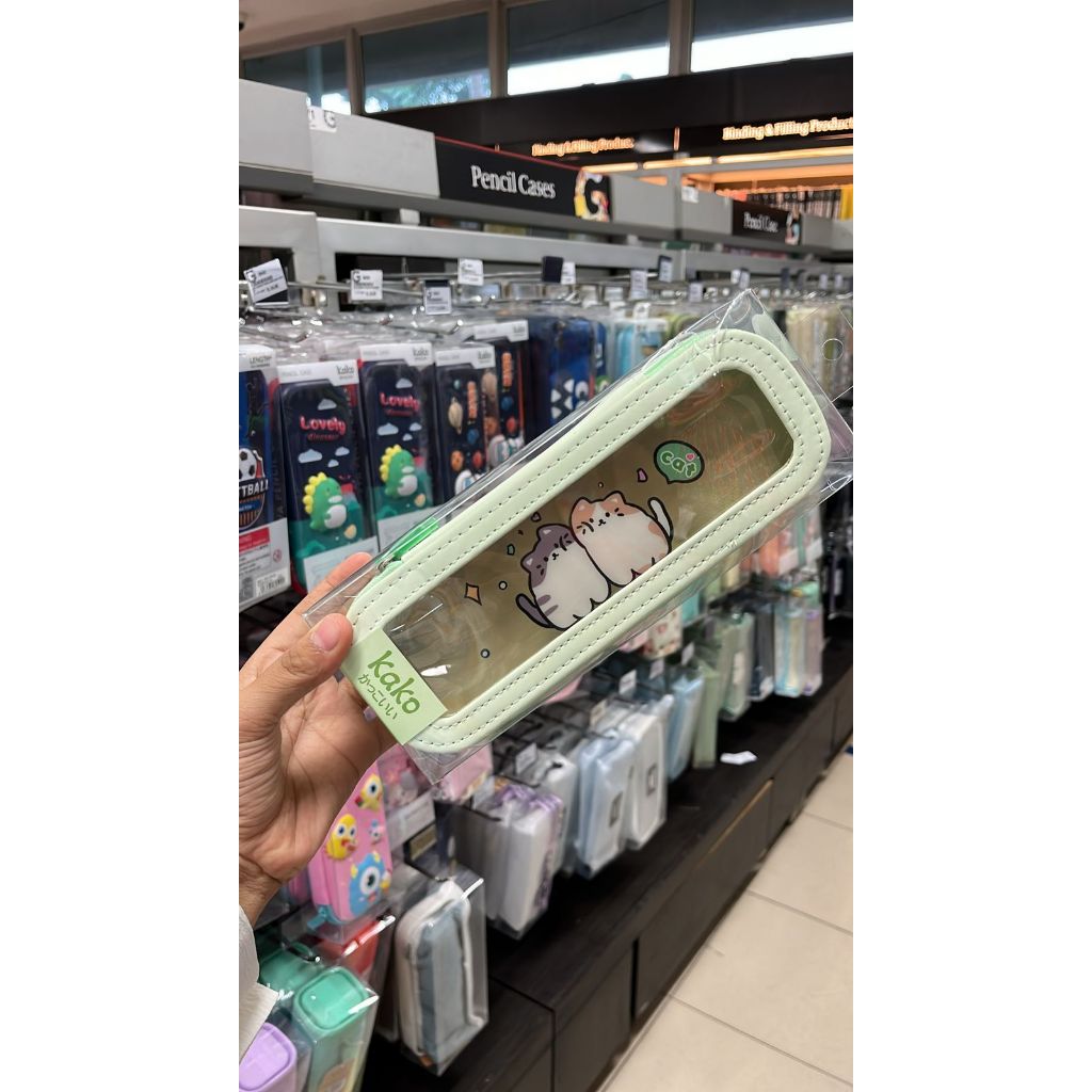

Gramedia - KAKO KIMIKO CAT DOUBLE LAYER PENCASE MHL070660